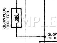 1986 Toyota Camry LE 2.0 L4 GAS Wiring Diagram