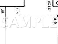 1986 Toyota Supra  3.0 L6 GAS Wiring Diagram