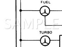 1987 Toyota Supra  3.0 L6 GAS Wiring Diagram