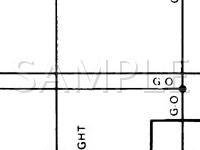 1987 Toyota Supra  3.0 L6 GAS Wiring Diagram