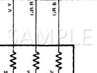 1987 Toyota Supra  3.0 L6 GAS Wiring Diagram