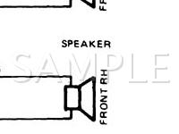 1987 Toyota Supra  3.0 L6 GAS Wiring Diagram