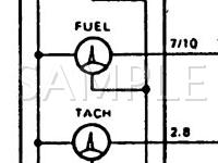 1988 Toyota Corolla FX 1.6 L4 GAS Wiring Diagram