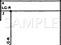 1988 Toyota Cressida Luxury 2.8 L6 GAS Wiring Diagram