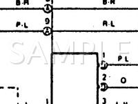 1988 Toyota Cressida Luxury 2.8 L6 GAS Wiring Diagram