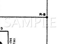 1988 Toyota Supra  3.0 L6 GAS Wiring Diagram