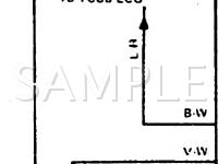 1988 Toyota Supra  3.0 L6 GAS Wiring Diagram