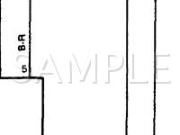 1989 Toyota Cressida Luxury 3.0 L6 GAS Wiring Diagram