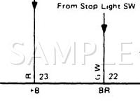 1989 Toyota Supra  3.0 L6 GAS Wiring Diagram