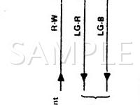 1990 Toyota Cressida Luxury 3.0 L6 GAS Wiring Diagram