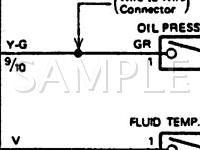 1991 Toyota Camry  2.0 L4 GAS Wiring Diagram