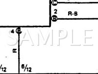 1991 Toyota Supra  3.0 L6 GAS Wiring Diagram