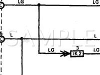 1992 Toyota Celica GTS Sport 2.2 L4 GAS Wiring Diagram