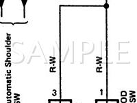 1992 Toyota Cressida Luxury 3.0 L6 GAS Wiring Diagram
