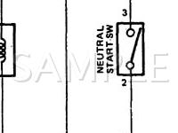 1992 Toyota Cressida Luxury 3.0 L6 GAS Wiring Diagram