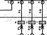1993 Toyota Celica ST 1.6 L4 GAS Wiring Diagram