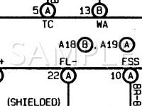 1994 Toyota Supra  3.0 L6 GAS Wiring Diagram