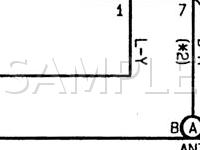 1996 Toyota Supra  3.0 L6 GAS Wiring Diagram