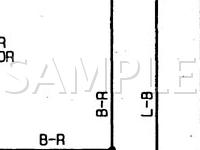 1997 Toyota Corolla  1.6 L4 GAS Wiring Diagram