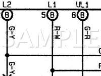 1997 Toyota Supra  3.0 L6 GAS Wiring Diagram