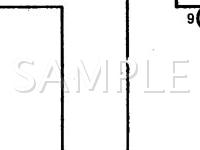 1998 Toyota Supra  3.0 L6 GAS Wiring Diagram