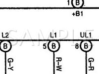 1998 Toyota Supra  3.0 L6 GAS Wiring Diagram