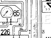 1986 Volvo 740 GLE 2.3 L4 GAS Wiring Diagram