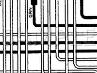 1986 Volvo 740 GLE 2.3 L4 GAS Wiring Diagram