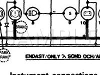 1986 Volvo 740 GLE 2.4 L6 DIESEL Wiring Diagram