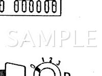 1990 Volvo 240  2.3 L4 GAS Wiring Diagram