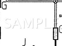 1993 Volvo 240  2.3 L4 GAS Wiring Diagram