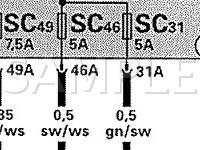 2005 Volkswagen Jetta 2.5 2.5 L5 GAS Wiring Diagram