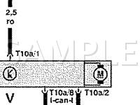 2005 Volkswagen Touareg  4.2 V8 GAS Wiring Diagram