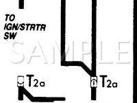 1987 Volkswagen Jetta  1.6 L4 DIESEL Wiring Diagram