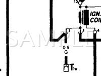 1987 Volkswagen Jetta GLI 16-VALVE 1.8 L4 GAS Wiring Diagram