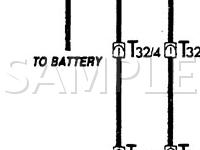 1989 Volkswagen Jetta  1.6 L4 DIESEL Wiring Diagram