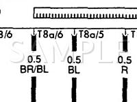 1989 Volkswagen Jetta  1.8 L4 GAS Wiring Diagram