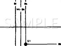 1991 Yugo GV Plus 1.3 L4 GAS Wiring Diagram