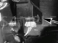 Above Left Kick Panel Diagram for 2003 Acura CL  3.2 V6 GAS