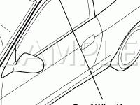 Roof Wire Harness Diagram for 2003 Acura RSX  2.0 L4 GAS