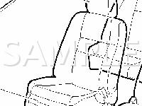 Seats Component Location Diagram for 2006 Acura RL  3.5 V6 GAS