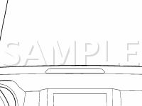 Steering Wheel Diagram for 2007 Acura RDX  2.3 L4 GAS