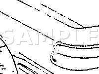 ALB Modulator Solenoid Unit Location Diagram for 1989 Acura Integra LS 1.6 L4 GAS
