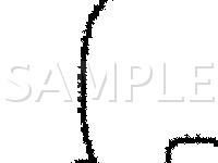 Driver's Power Sear Harness Connector Locations Diagram for 1999 Acura CL  2.3 L4 GAS
