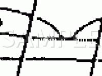 Engine Wiring Harness Connector Locations Diagram for 1998 Acura CL  3.0 V6 GAS