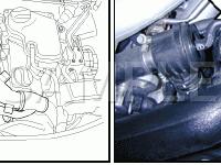 Engine Compartment Components Diagram for 2001 Audi Allroad Quattro  2.7 V6 GAS