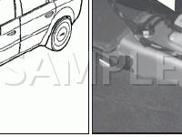 Console Components Diagram for 2001 Audi Allroad Quattro  2.7 V6 GAS