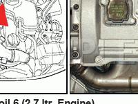 Ignition Coil 6 Diagram for 2001 Audi S4 Avant 2.7 V6 GAS