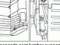 Front Passenger Seat Lumbar Support Height Adjustment Motor Diagram for 2001 Audi S8  4.2 V8 GAS