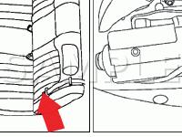 Rear Left Seat Lumbar Support Curvature Adjustment Motor Diagram for 2001 Audi S8  4.2 V8 GAS